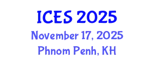 International Conference on Educational Sciences (ICES) November 17, 2025 - Phnom Penh, Cambodia