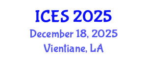 International Conference on Educational Sciences (ICES) December 18, 2025 - Vientiane, Laos