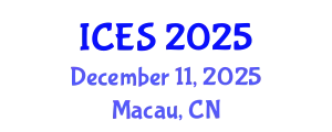 International Conference on Educational Sciences (ICES) December 11, 2025 - Macau, China