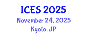 International Conference on Educational Sciences (ICES) November 24, 2025 - Kyoto, Japan