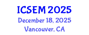 International Conference on Statistics, Econometrics and Mathematics (ICSEM) December 18, 2025 - Vancouver, Canada