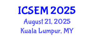 International Conference on Statistics, Econometrics and Mathematics (ICSEM) August 21, 2025 - Kuala Lumpur, Malaysia