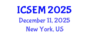 International Conference on Statistics, Econometrics and Mathematics (ICSEM) December 11, 2025 - New York, United States