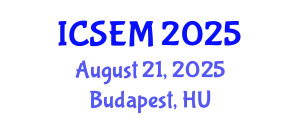 International Conference on Statistics, Econometrics and Mathematics (ICSEM) August 21, 2025 - Budapest, Hungary