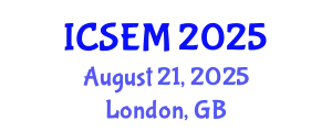 International Conference on Statistics, Econometrics and Mathematics (ICSEM) August 21, 2025 - London, United Kingdom