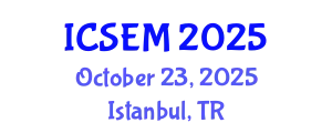 International Conference on Statistics, Econometrics and Mathematics (ICSEM) October 23, 2025 - Istanbul, Turkey