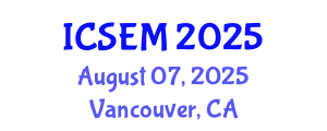 International Conference on Statistics, Econometrics and Mathematics (ICSEM) August 07, 2025 - Vancouver, Canada