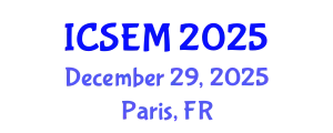 International Conference on Statistics, Econometrics and Mathematics (ICSEM) December 29, 2025 - Paris, France