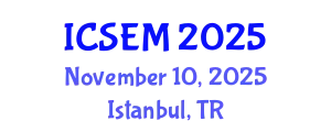 International Conference on Statistics, Econometrics and Mathematics (ICSEM) November 10, 2025 - Istanbul, Turkey