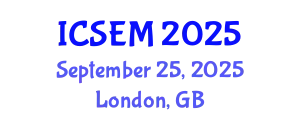 International Conference on Statistics, Econometrics and Mathematics (ICSEM) September 25, 2025 - London, United Kingdom