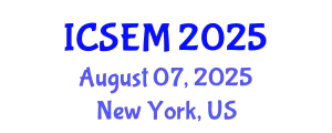 International Conference on Statistics, Econometrics and Mathematics (ICSEM) August 07, 2025 - New York, United States