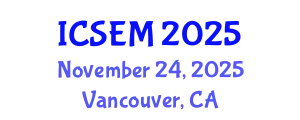 International Conference on Statistics, Econometrics and Mathematics (ICSEM) November 24, 2025 - Vancouver, Canada