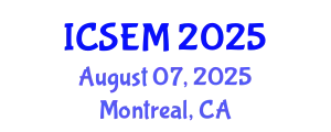 International Conference on Statistics, Econometrics and Mathematics (ICSEM) August 07, 2025 - Montreal, Canada