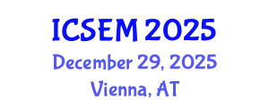 International Conference on Statistics, Econometrics and Mathematics (ICSEM) December 29, 2025 - Vienna, Austria