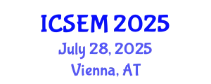 International Conference on Statistics, Econometrics and Mathematics (ICSEM) July 28, 2025 - Vienna, Austria