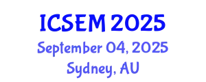 International Conference on Statistics, Econometrics and Mathematics (ICSEM) September 04, 2025 - Sydney, Australia