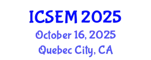 International Conference on Statistics, Econometrics and Mathematics (ICSEM) October 16, 2025 - Quebec City, Canada