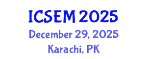 International Conference on Statistics, Econometrics and Mathematics (ICSEM) December 29, 2025 - Karachi, Pakistan