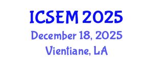 International Conference on Statistics, Econometrics and Mathematics (ICSEM) December 18, 2025 - Vientiane, Laos
