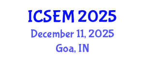 International Conference on Statistics, Econometrics and Mathematics (ICSEM) December 11, 2025 - Goa, India