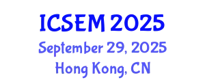 International Conference on Statistics, Econometrics and Mathematics (ICSEM) September 29, 2025 - Hong Kong, China