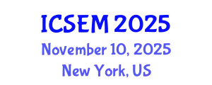 International Conference on Statistics, Econometrics and Mathematics (ICSEM) November 10, 2025 - New York, United States