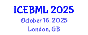International Conference on e-Education, e-Business, e-Management and e-Learning (ICEBML) October 16, 2025 - London, United Kingdom