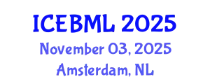 International Conference on e-Education, e-Business, e-Management and e-Learning (ICEBML) November 03, 2025 - Amsterdam, Netherlands
