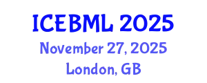 International Conference on e-Education, e-Business, e-Management and e-Learning (ICEBML) November 27, 2025 - London, United Kingdom
