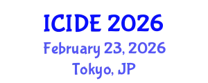 International Conference on Industrial Design Engineering (ICIDE) February 23, 2026 - Tokyo, Japan