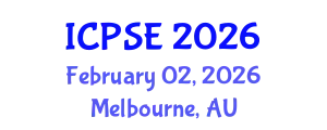 International Conference on Pharmaceutical Science and Engineering (ICPSE) February 02, 2026 - Melbourne, Australia