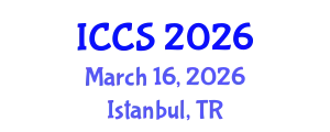 International Conference on Complex Systems (ICCS) March 16, 2026 - Istanbul, Turkey