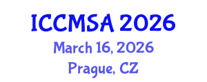 International Conference on Computational Modeling, Simulation and Analysis (ICCMSA) March 16, 2026 - Prague, Czechia