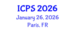 International Conference on Probability and Statistics (ICPS) January 26, 2026 - Paris, France