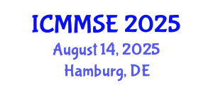 International Conference on Metallurgy, Materials Science and Engineering (ICMMSE) August 14, 2025 - Hamburg, Germany