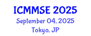 International Conference on Metallurgy, Materials Science and Engineering (ICMMSE) September 04, 2025 - Tokyo, Japan