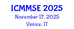 International Conference on Metallurgy, Materials Science and Engineering (ICMMSE) November 17, 2025 - Venice, Italy