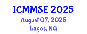 International Conference on Metallurgy, Materials Science and Engineering (ICMMSE) August 07, 2025 - Lagos, Nigeria