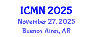 International Conference on Microfluidics and Nanofluidics (ICMN) November 27, 2025 - Buenos Aires, Argentina