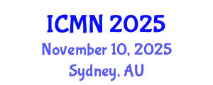 International Conference on Microfluidics and Nanofluidics (ICMN) November 10, 2025 - Sydney, Australia