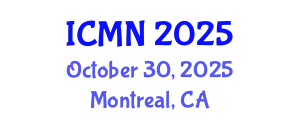 International Conference on Microfluidics and Nanofluidics (ICMN) October 30, 2025 - Montreal, Canada