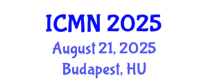International Conference on Microfluidics and Nanofluidics (ICMN) August 21, 2025 - Budapest, Hungary