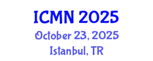 International Conference on Microfluidics and Nanofluidics (ICMN) October 23, 2025 - Istanbul, Turkey