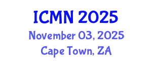 International Conference on Microfluidics and Nanofluidics (ICMN) November 03, 2025 - Cape Town, South Africa
