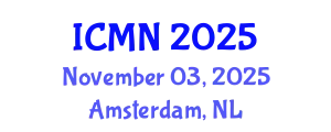 International Conference on Microfluidics and Nanofluidics (ICMN) November 03, 2025 - Amsterdam, Netherlands