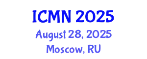 International Conference on Microfluidics and Nanofluidics (ICMN) August 28, 2025 - Moscow, Russia