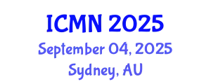 International Conference on Microfluidics and Nanofluidics (ICMN) September 04, 2025 - Sydney, Australia