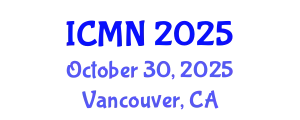 International Conference on Microfluidics and Nanofluidics (ICMN) October 30, 2025 - Vancouver, Canada