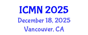 International Conference on Microfluidics and Nanofluidics (ICMN) December 18, 2025 - Vancouver, Canada