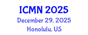 International Conference on Microfluidics and Nanofluidics (ICMN) December 29, 2025 - Honolulu, United States